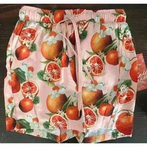 Kortni Jeane Boys Swim Trunks 10/11 Orange & Pink